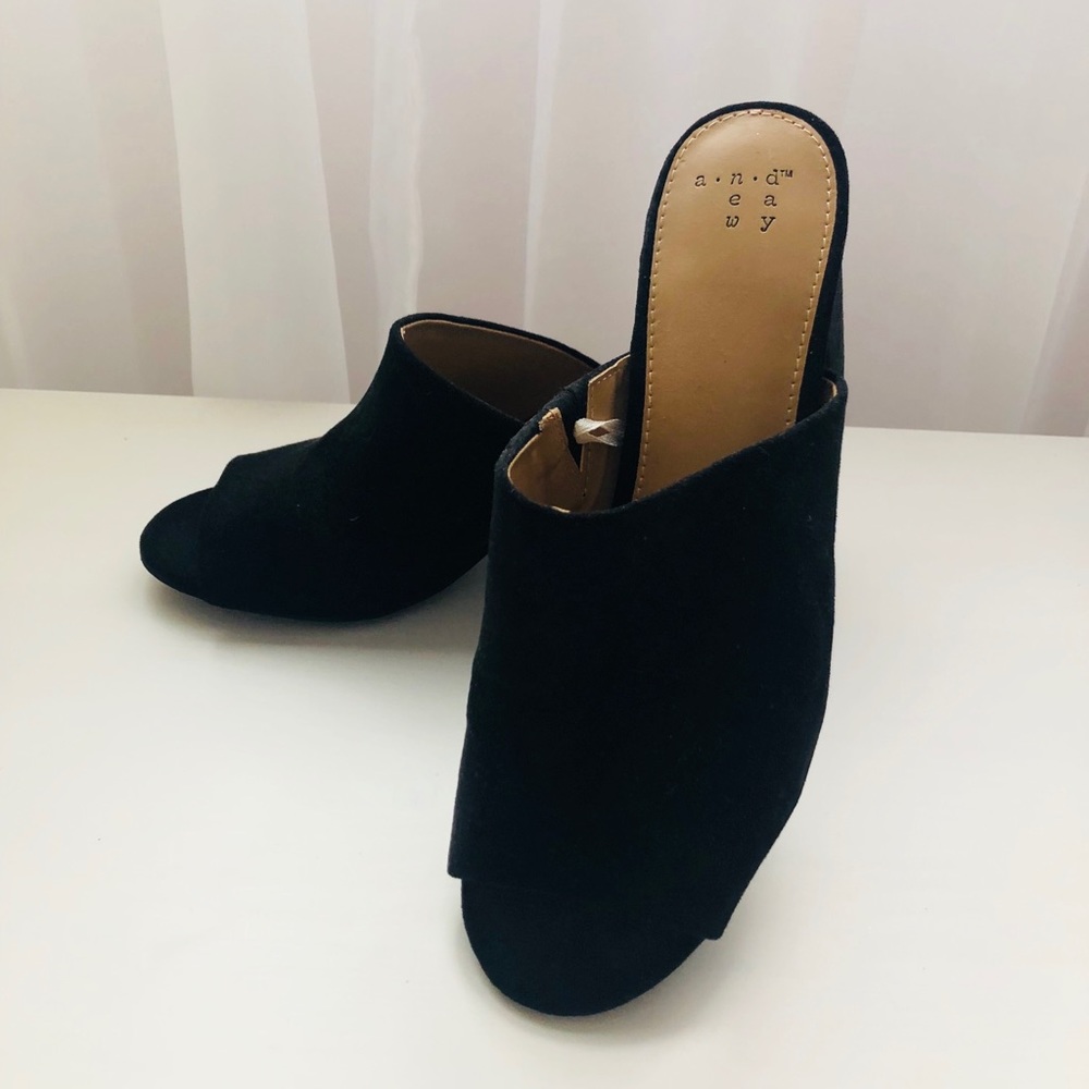 A New Day Peep Toe Mules